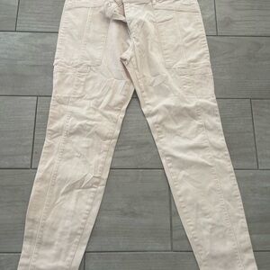 WHBM Stylish Cream Pants